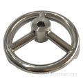 Hand wheel of cast iron chrome hand wheel